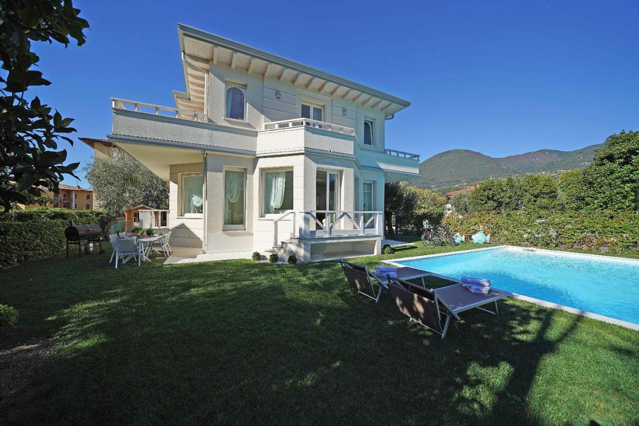 Villa Sabine: New Modern Villa With Private Pool Toscolano-Maderno Exterior foto